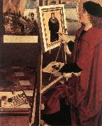 MANUEL, Niklaus St Luke Painting the Madonna (detail) sg china oil painting reproduction